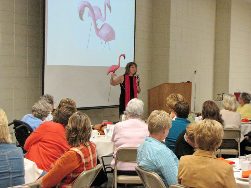 Inspirational speaker Dee Dee Raap inspires audiences to discover their core values.